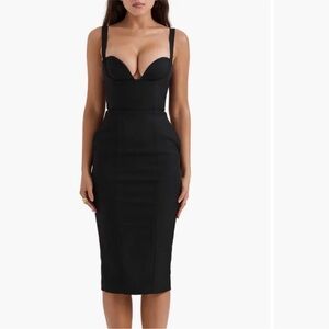 Bellissima Body Con Midi Dredd